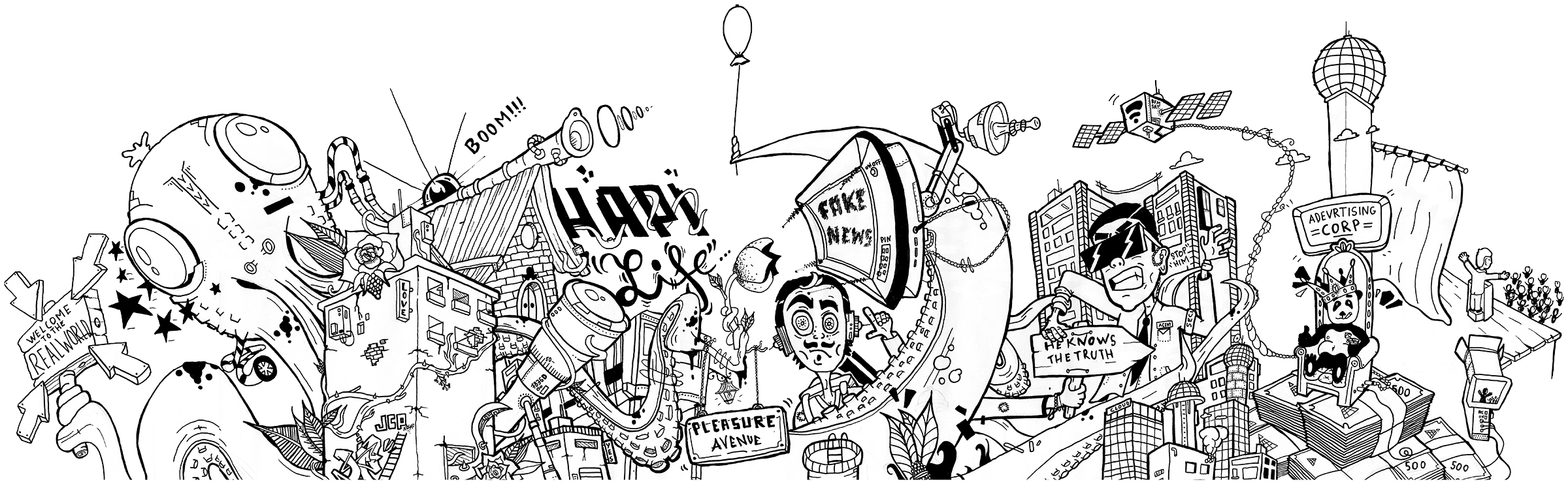 Illustration bas de section